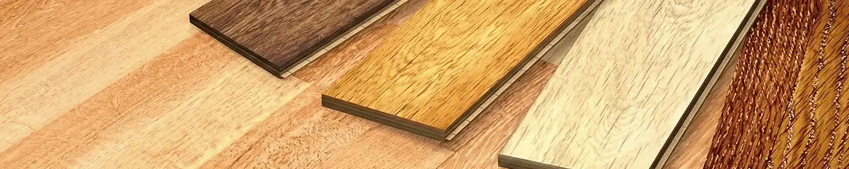 Cork floor boards close-up in Orange, CA